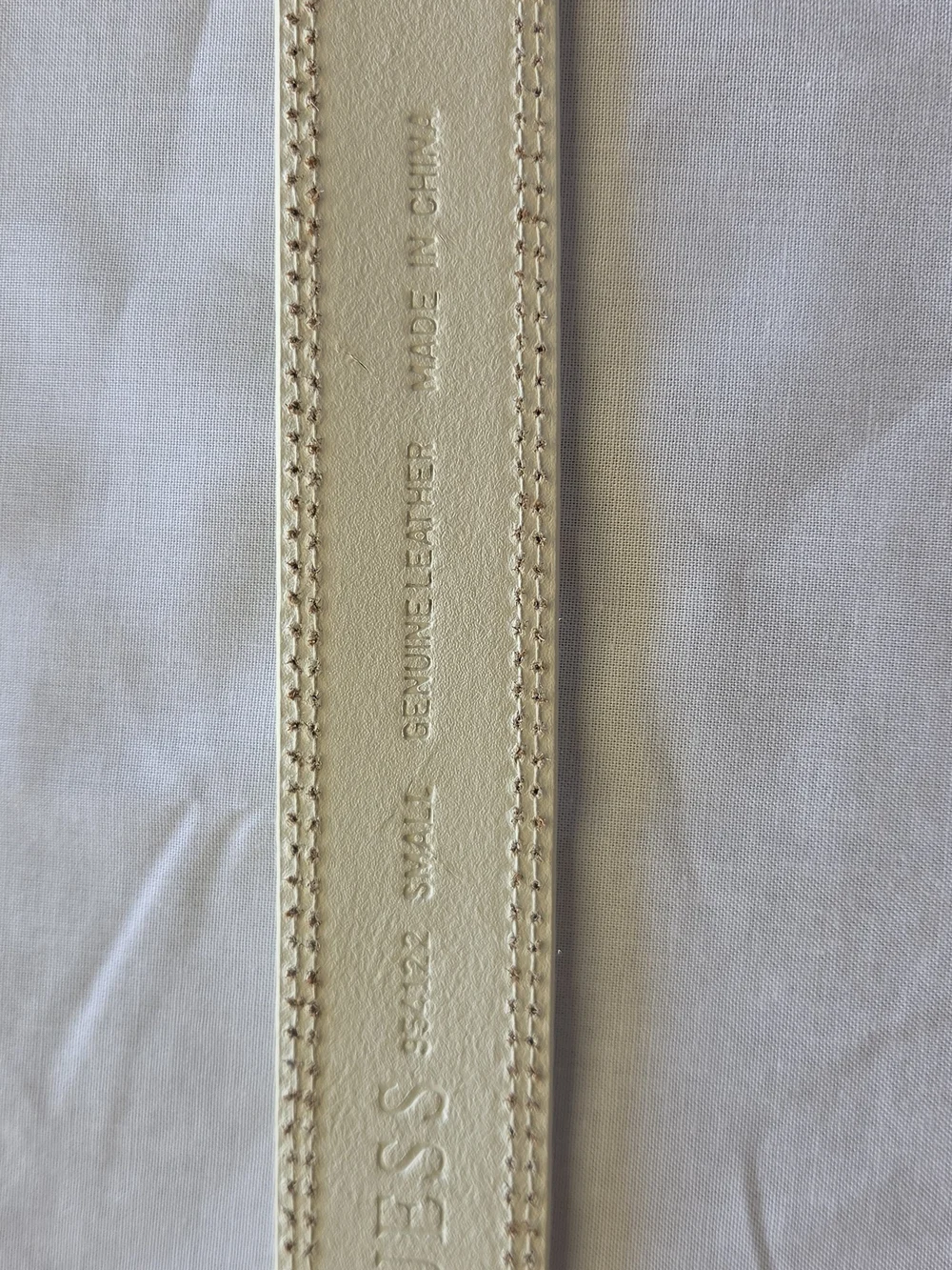 Vintage Guess Belt Leather Belt Y2K McBling Western Glam S